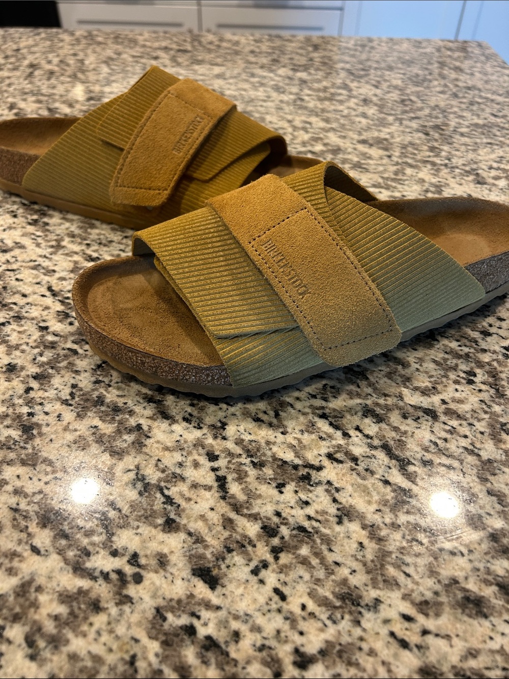 Birkenstock corduroy slide size 42